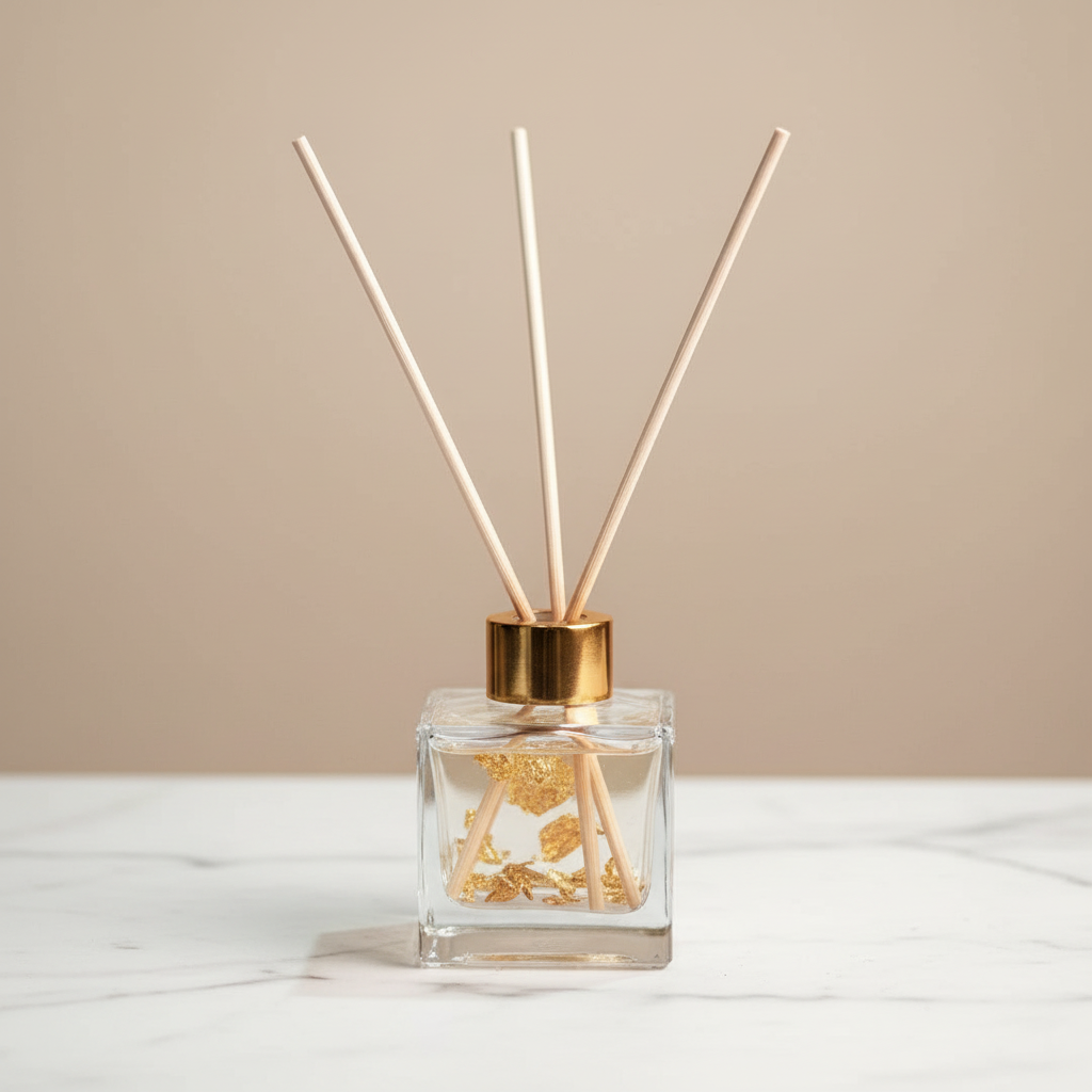 Gold Passion Diffuser – Home Fragrance with Bamboo Sticks