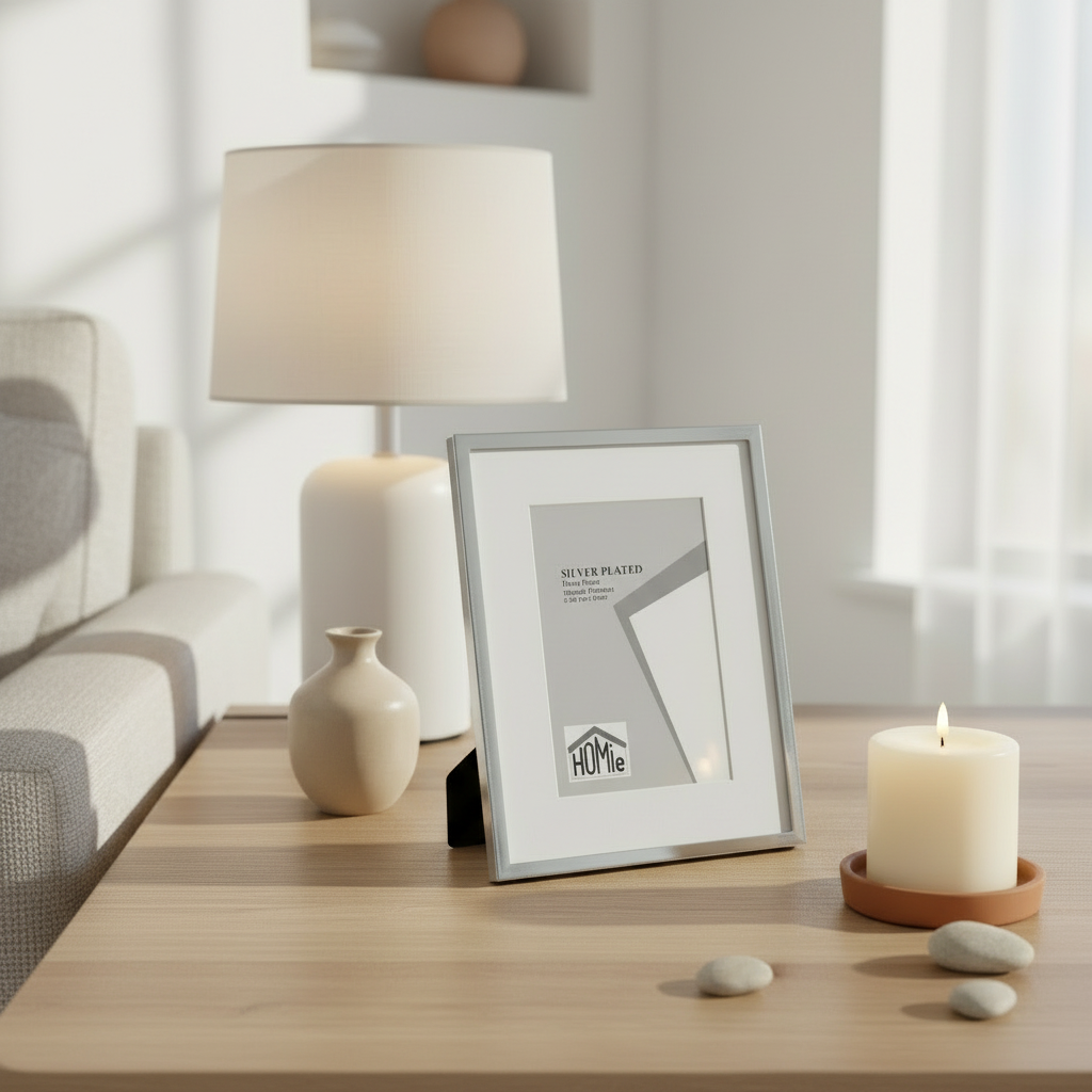 Κορνίζα Επάργυρη Minimal 10x15cm