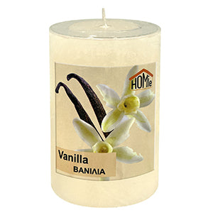 Vanilla Scented Pillar Candle Ø7x10cm