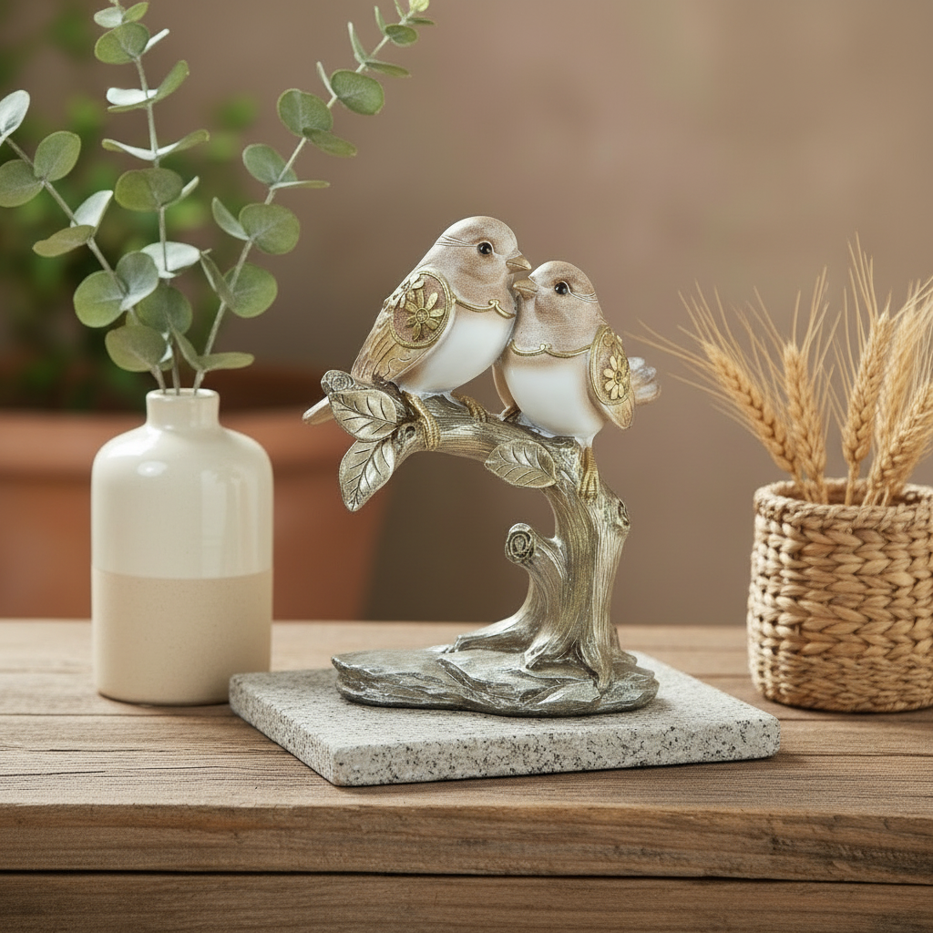 Διακοσμητικό Αγαλματάκι “Πουλάκια”