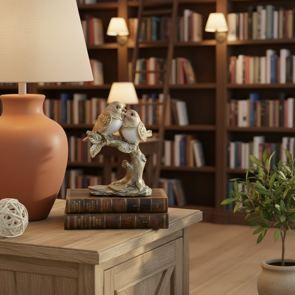 Διακοσμητικό Αγαλματάκι “Πουλάκια”