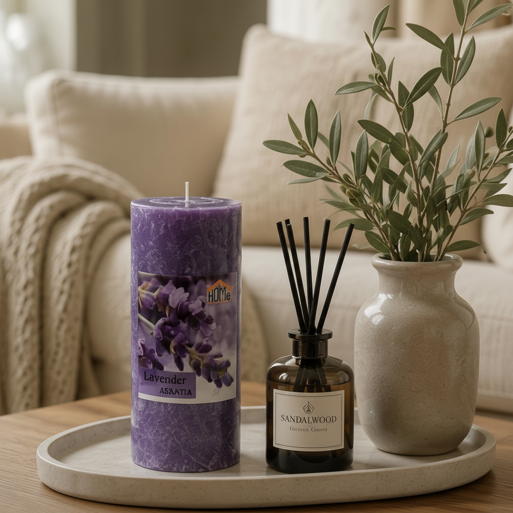Κερί με diffuser & ελιά
