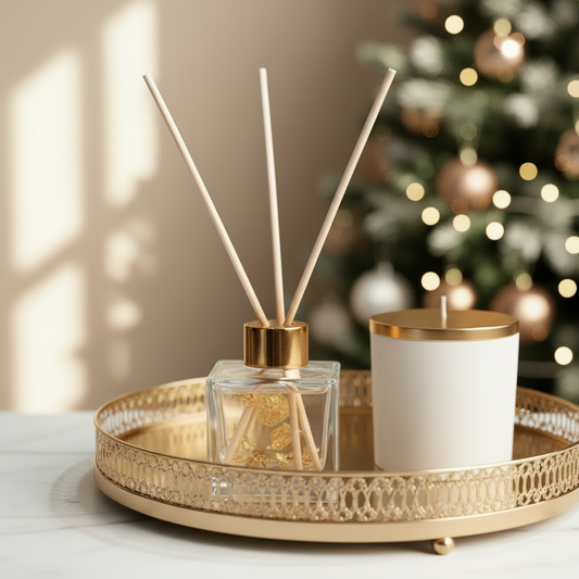 Gold Passion Diffuser – Αρωματικό Χώρου με Bamboo Sticks