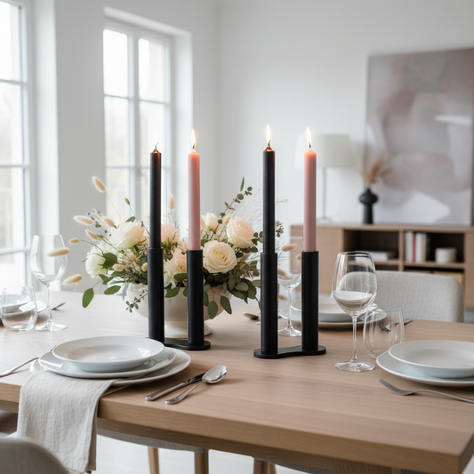 Modern Candles in Use