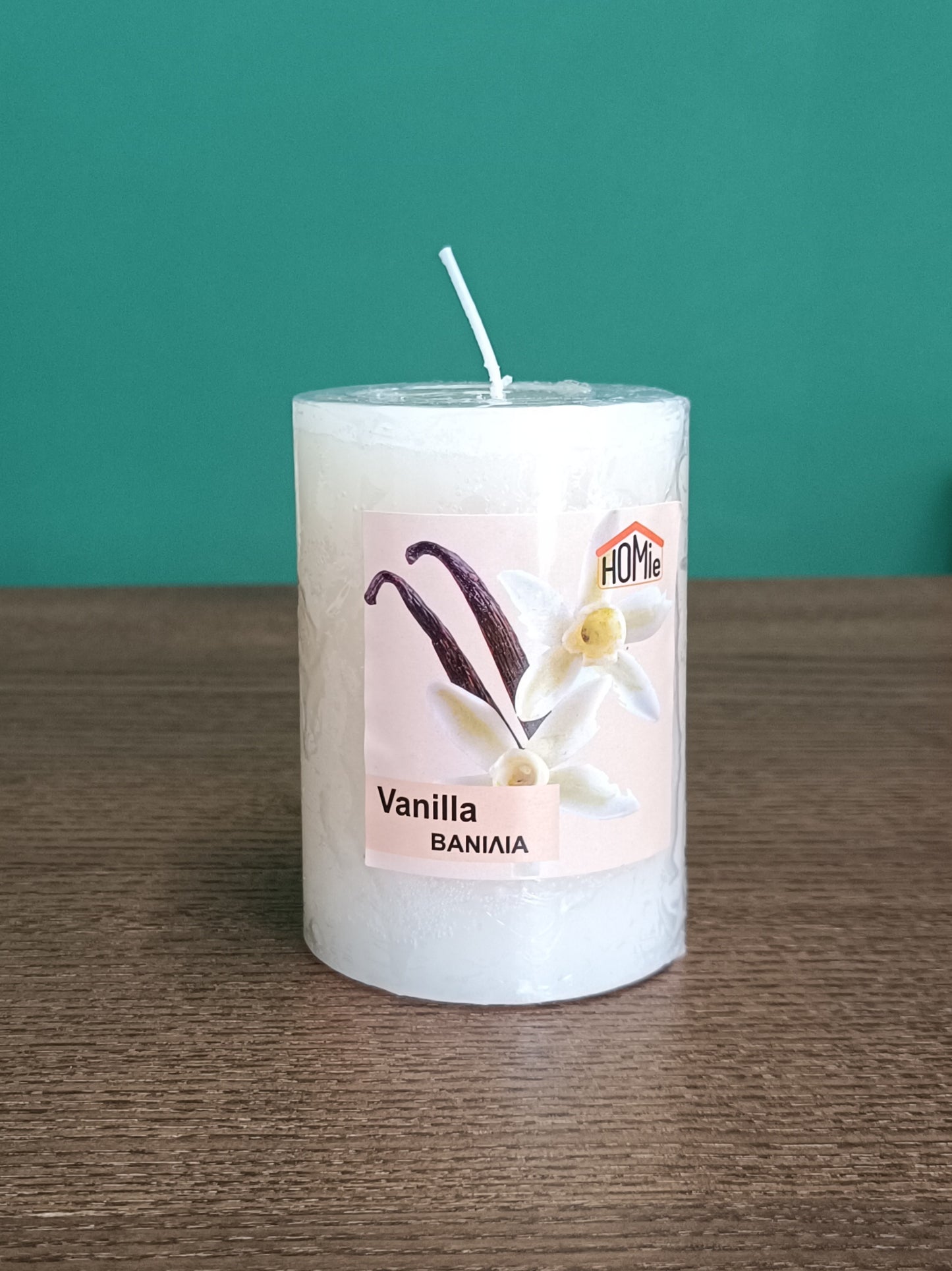Vanilla Scented Pillar Candle Ø7x10cm