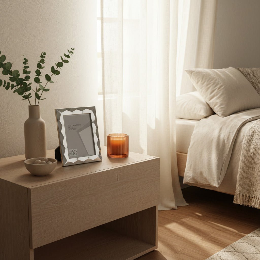 Silver - Plated Photo Frame with 3D Corners 13x18cm - Frames - VassoHome