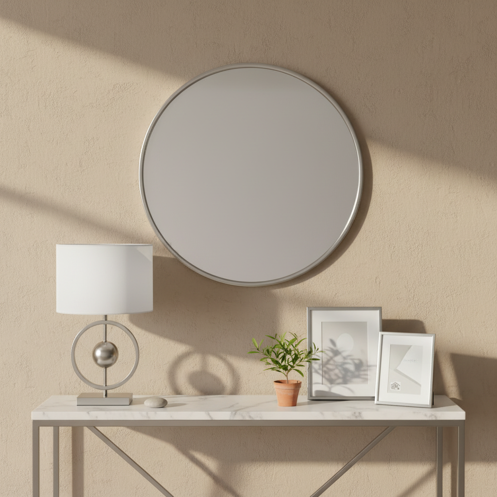 Silver Collection - Mirror, Lamp & Frames