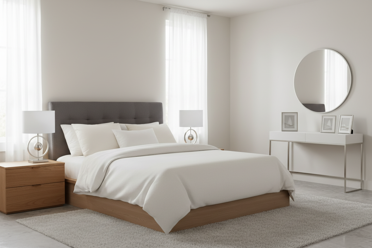 Silver Set - Bedroom Scandinavian
